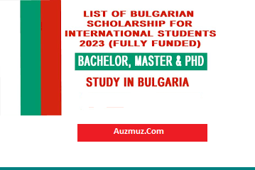 Bulgaria Fully Funded Scholarships 2023