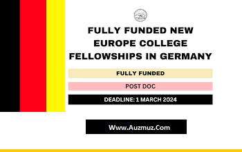 New Europe College Scholarships Fully Funded 2024 In Germany