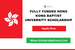 Hong Kong Baptist University Fully Funded Scholarship 2024